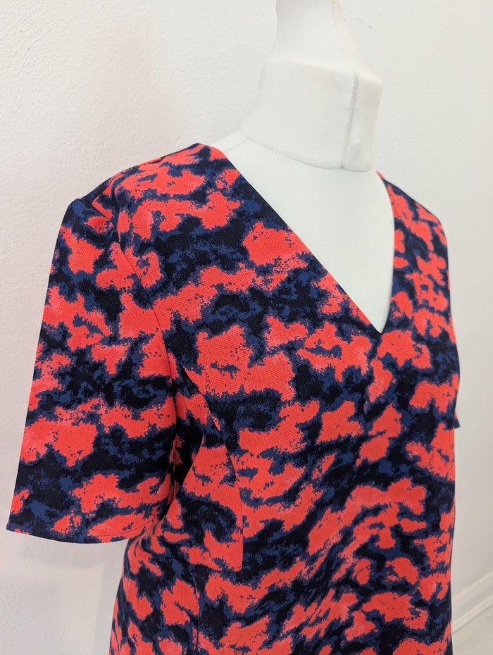Whistles Navy/Orange Top 12