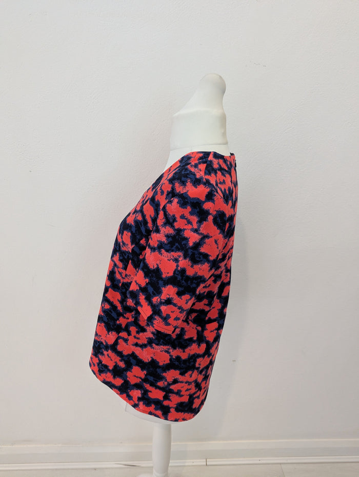 Whistles Navy/Orange Top 12