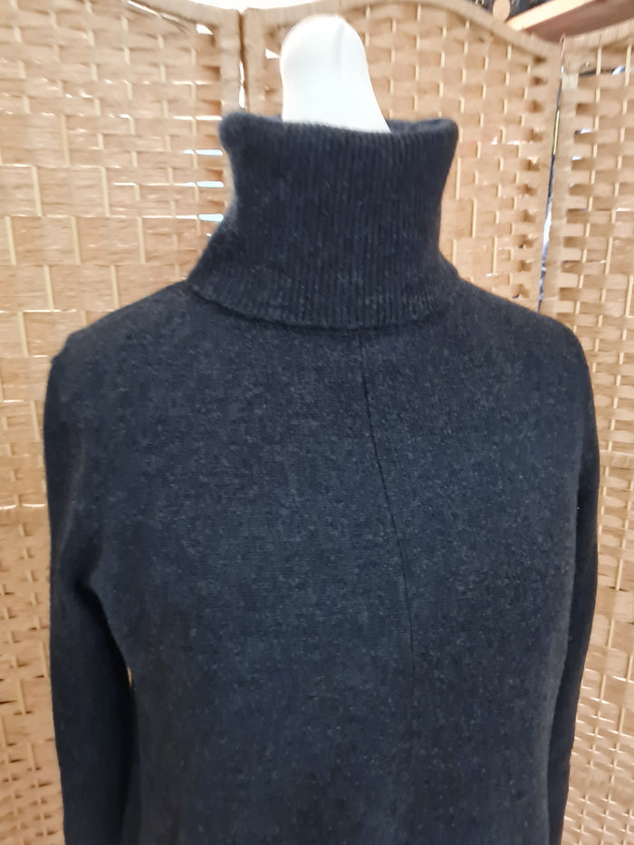 White Label Charcoal Roll Neck Jumper 10