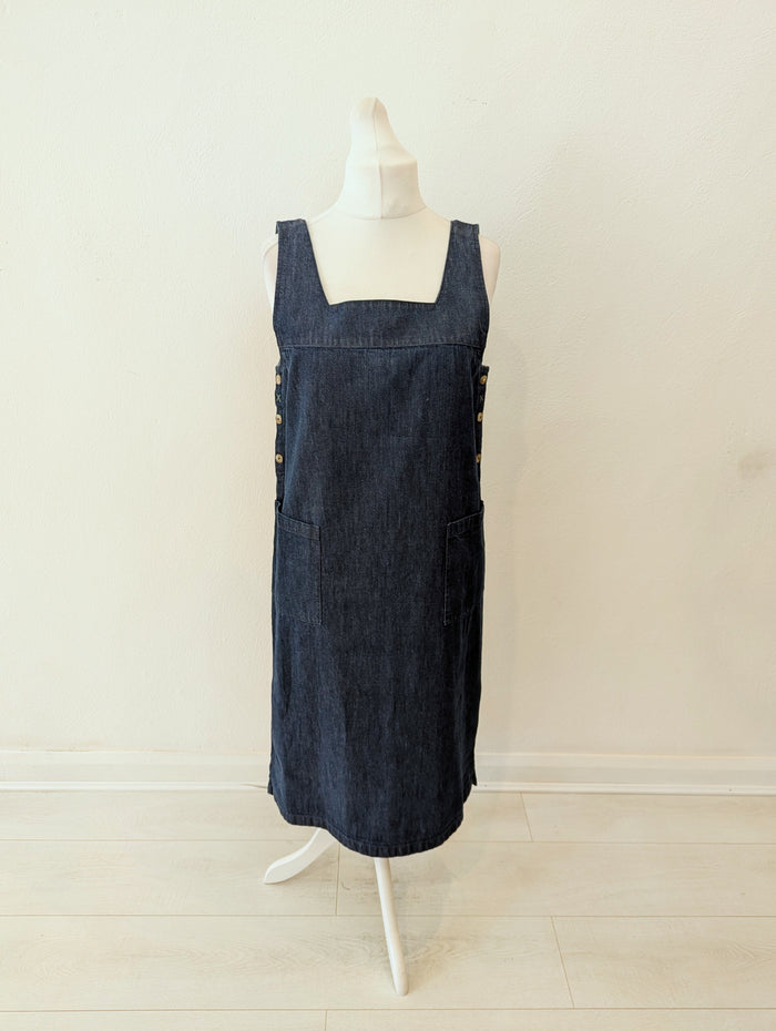 White Stuff Denim Pinafore 12 RRP £59.95