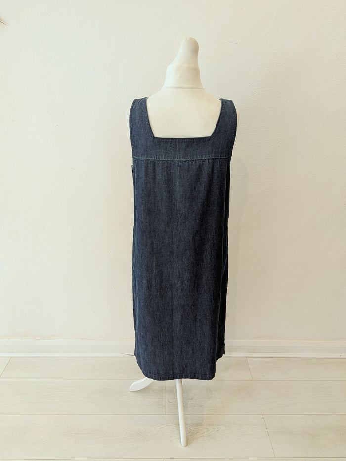 White Stuff Denim Pinafore 12 RRP £59.95