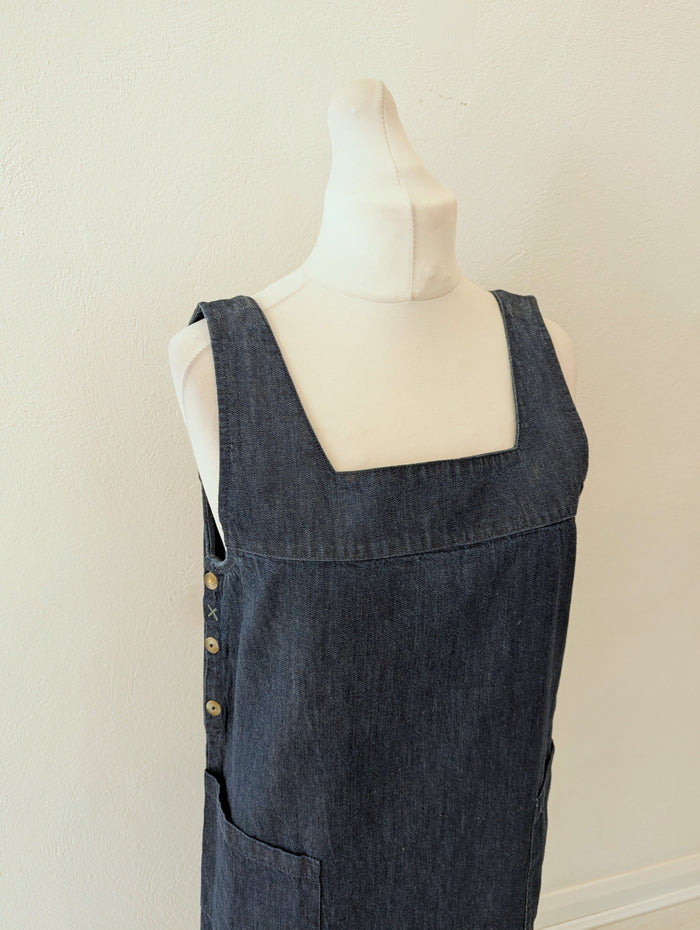 White Stuff Denim Pinafore 12 RRP £59.95