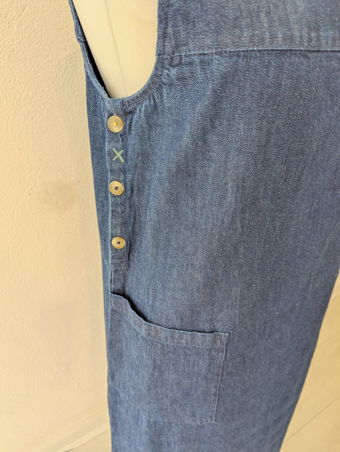 White Stuff Denim Pinafore 12 RRP £59.95