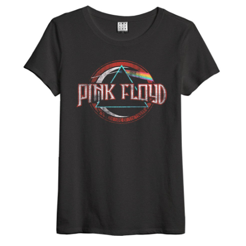Pink Floyd On The Run Amplified charcoal Ladies T-shirt New