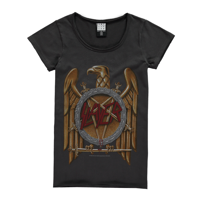 Slayer Amplified charcoal Women's T-shirt