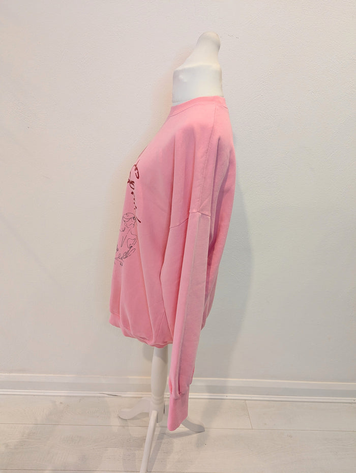 Wonder Cru Pink Printed Jumper S RRP £81