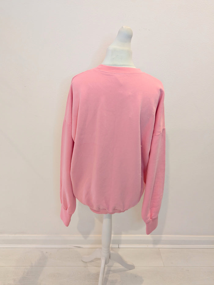 Wonder Cru Pink Printed Jumper S RRP £81