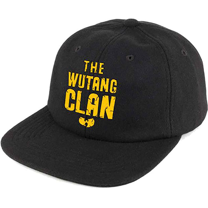 Wu-Tang Clan Unisex Sanpback Cap - Ex Tour Rock Off