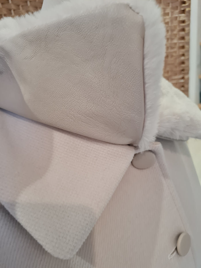 XT Studio winter white coat 8 New