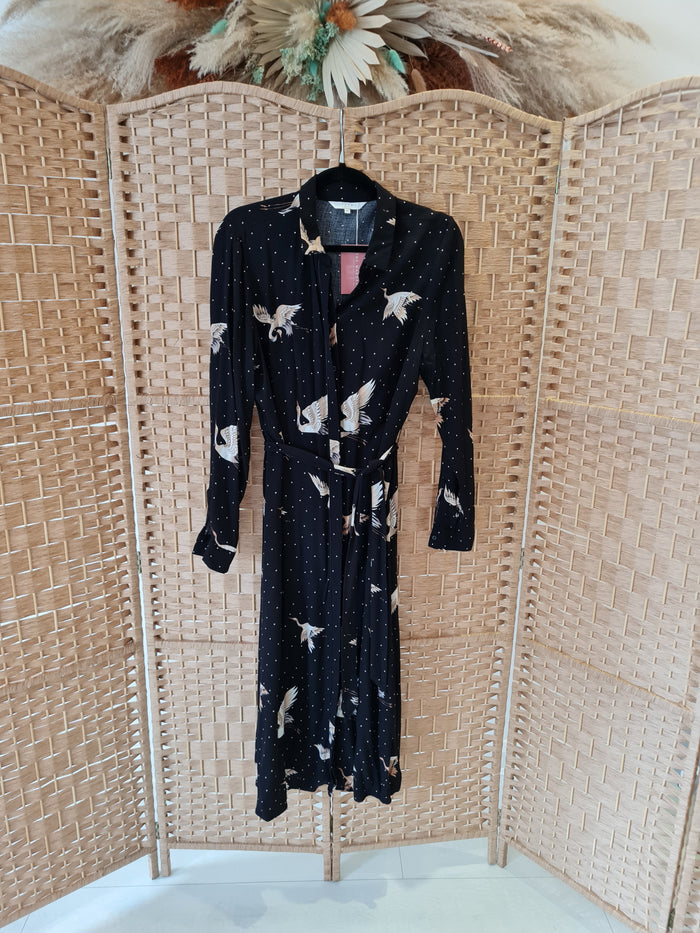 Yaya Bird Print Dress 40