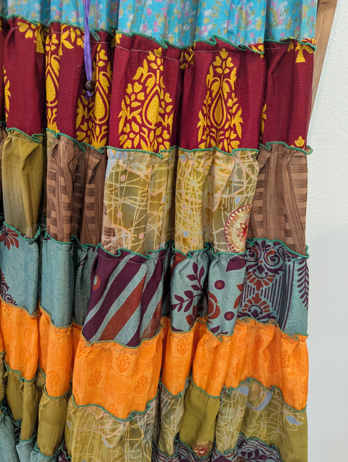 Yellow Multi Skirt