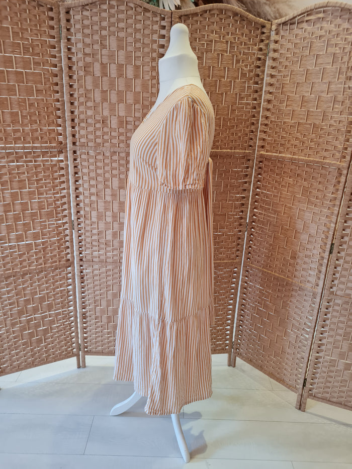 Yellow Stripe Sundress 12