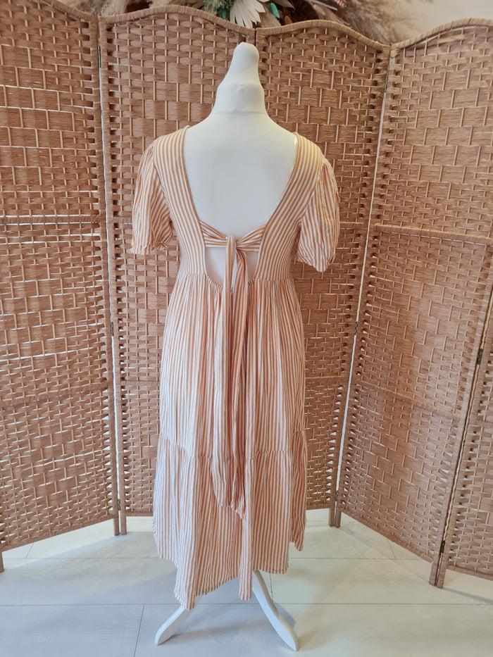 Yellow Stripe Sundress 12