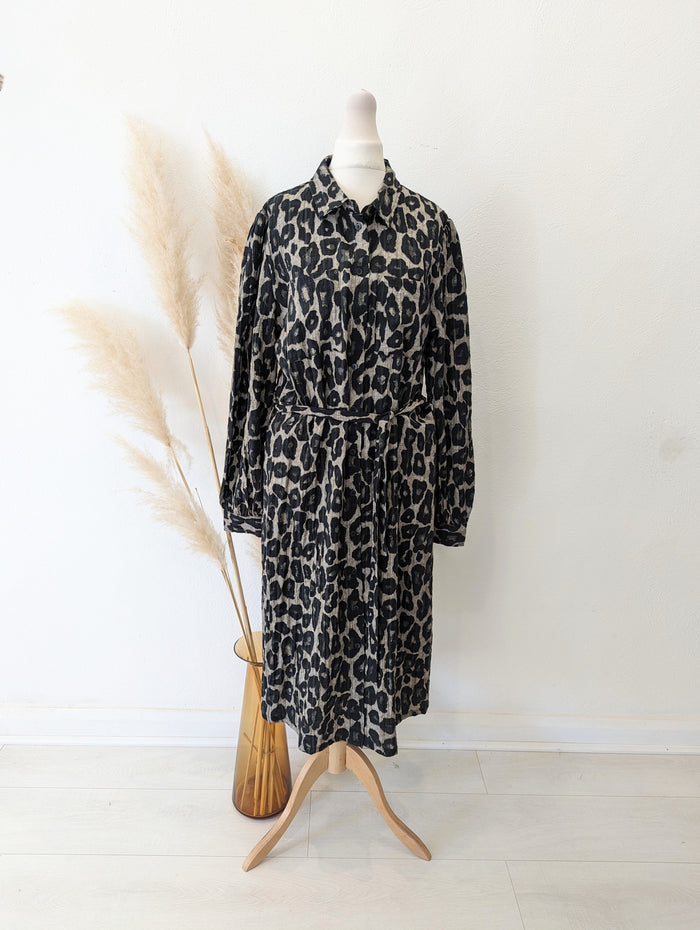 Yest Leopard Shirt Dress 8