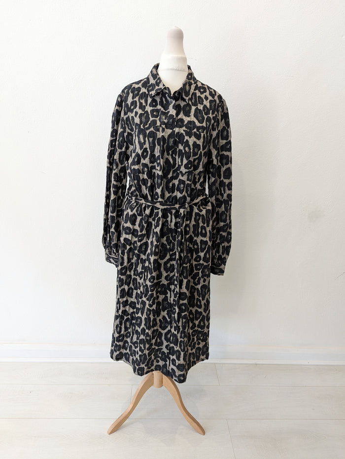 Yest Leopard Shirt Dress 8