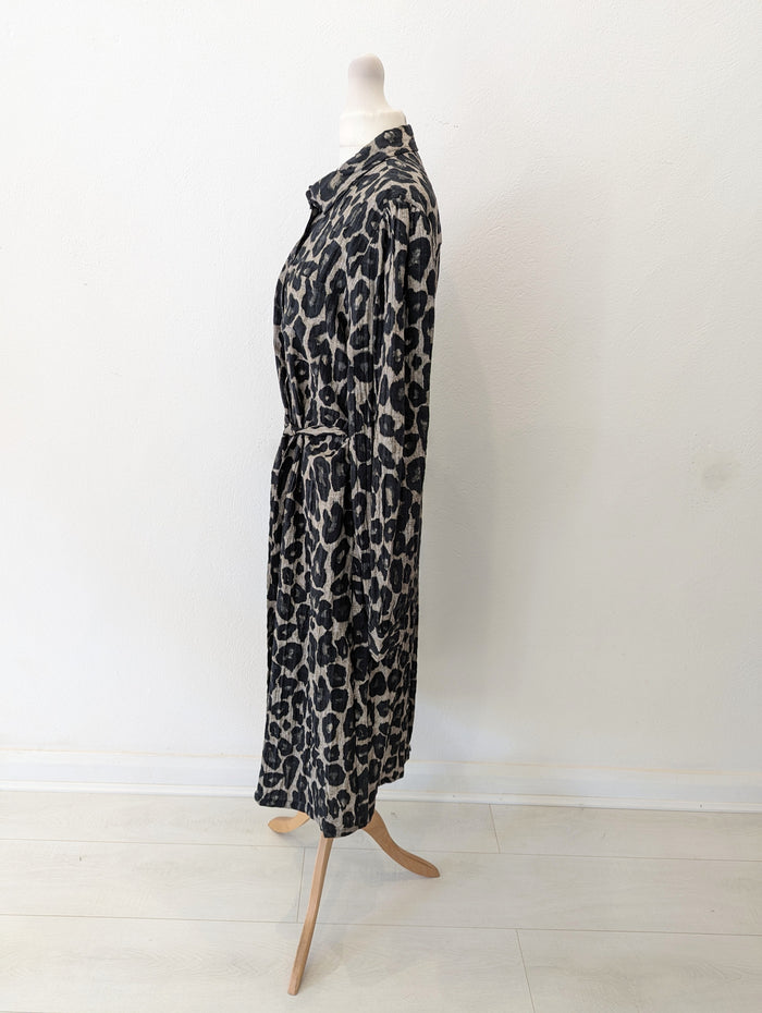 Yest Leopard Shirt Dress 8