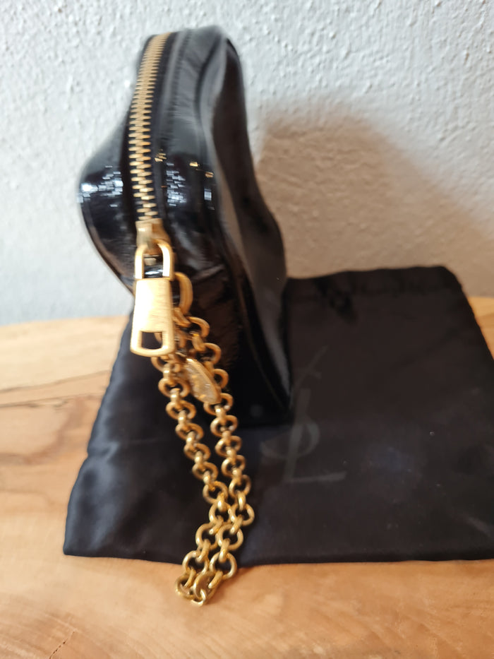 YSL Black Belle de Jour 2008 Wristlet