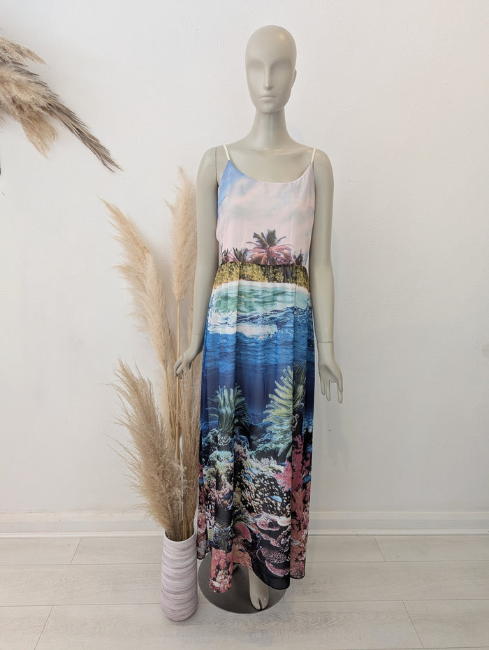 Yumi Reef Print Maxi 14