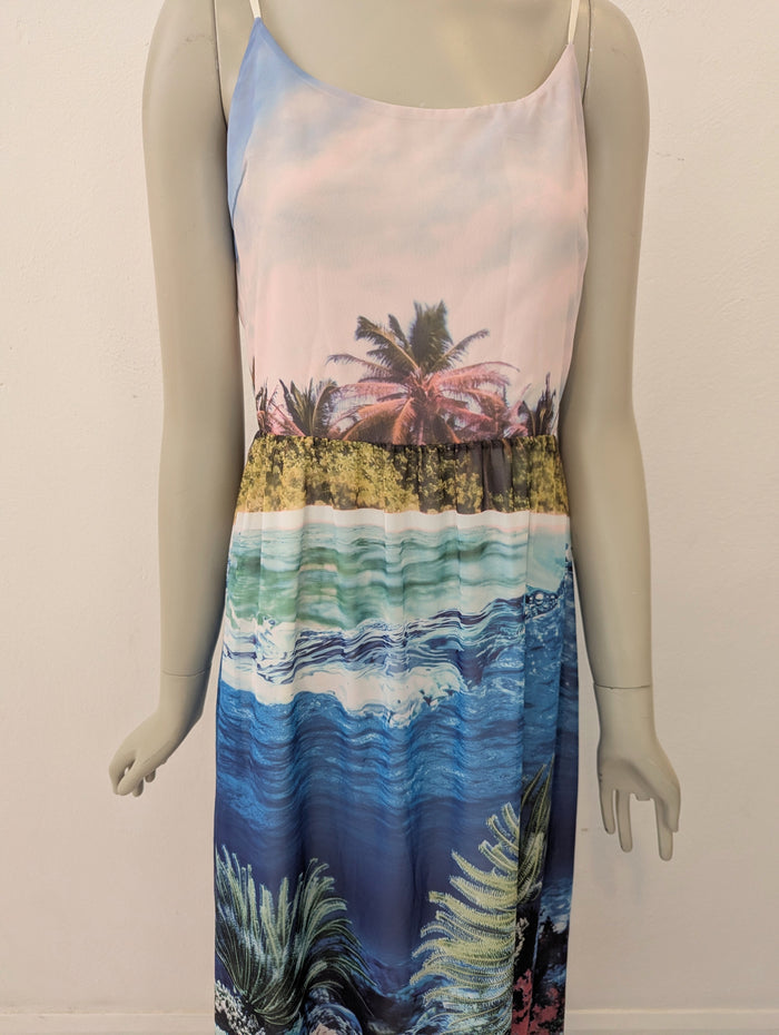 Yumi Reef Print Maxi 14