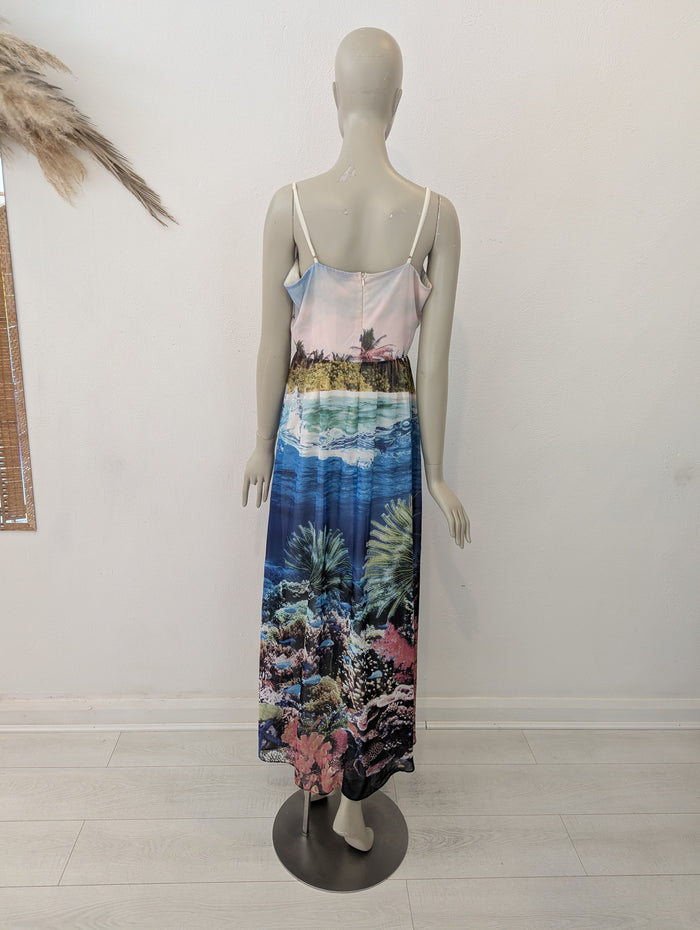 Yumi Reef Print Maxi 14