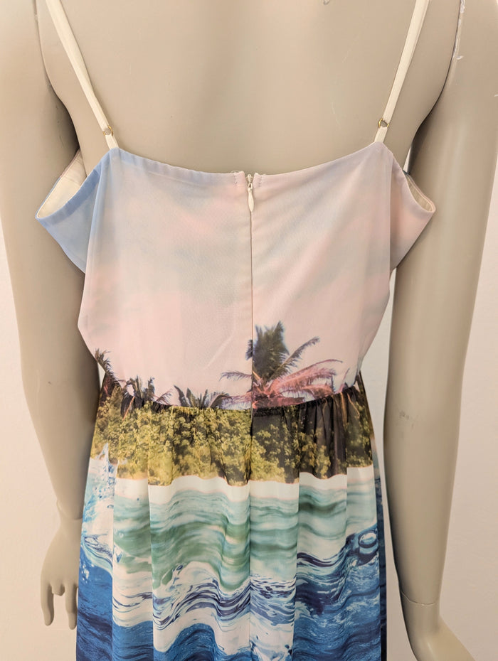 Yumi Reef Print Maxi 14