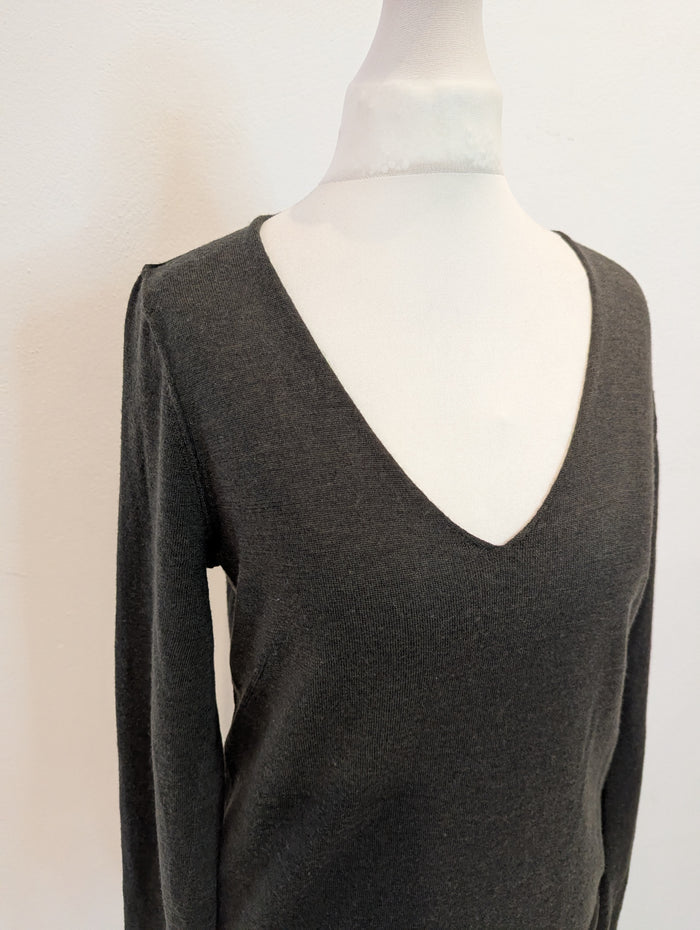 Zadig & Voltaire Green Merino Sweater S