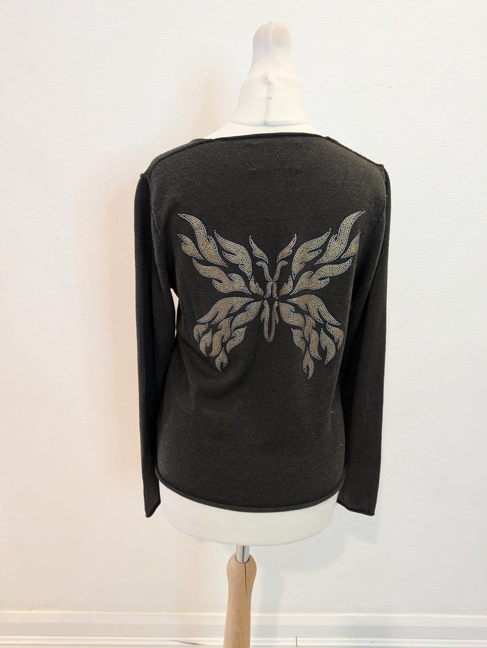 Zadig & Voltaire Green Merino Sweater S