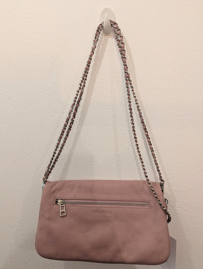 Zadig & Voltaire Pink Fold over bag