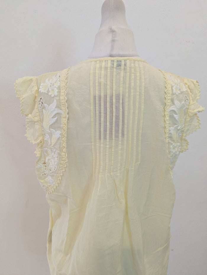 Zadig & Voltaire Tiara Lemon top S