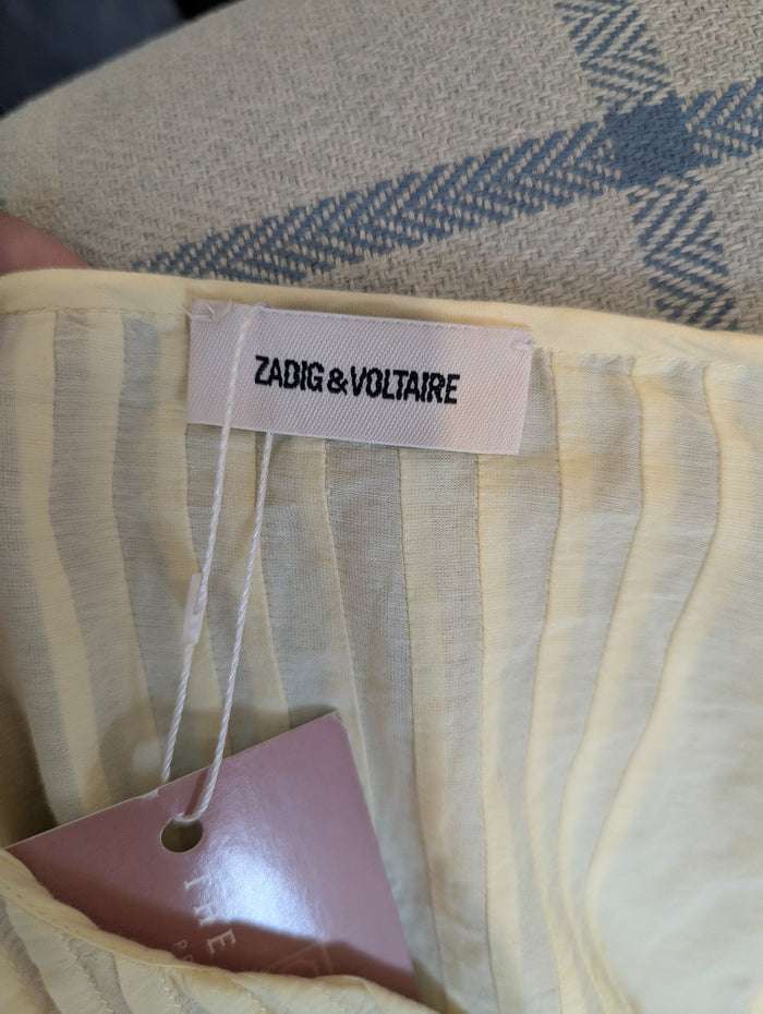 Zadig & Voltaire Tiara Lemon top S