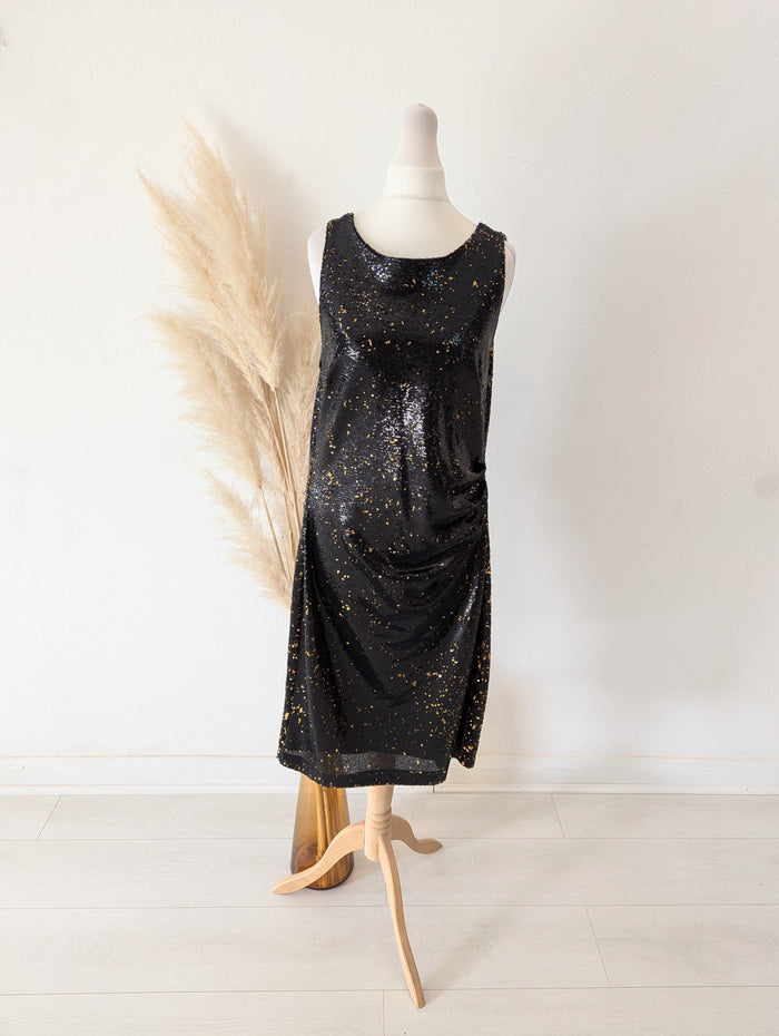 Zara Backless sequin Dess M