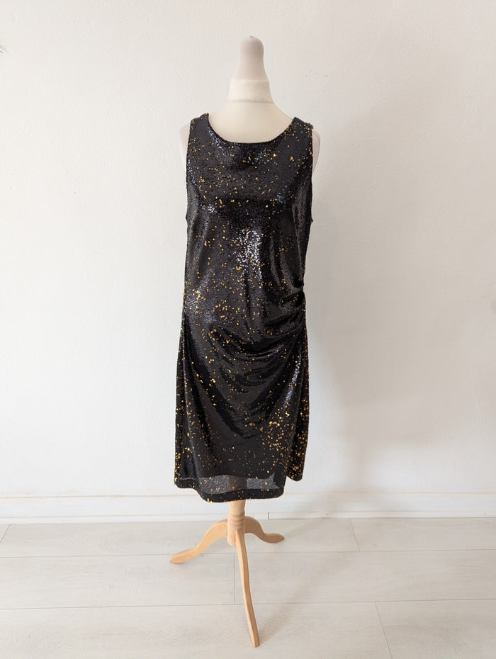 Zara Backless sequin Dess M