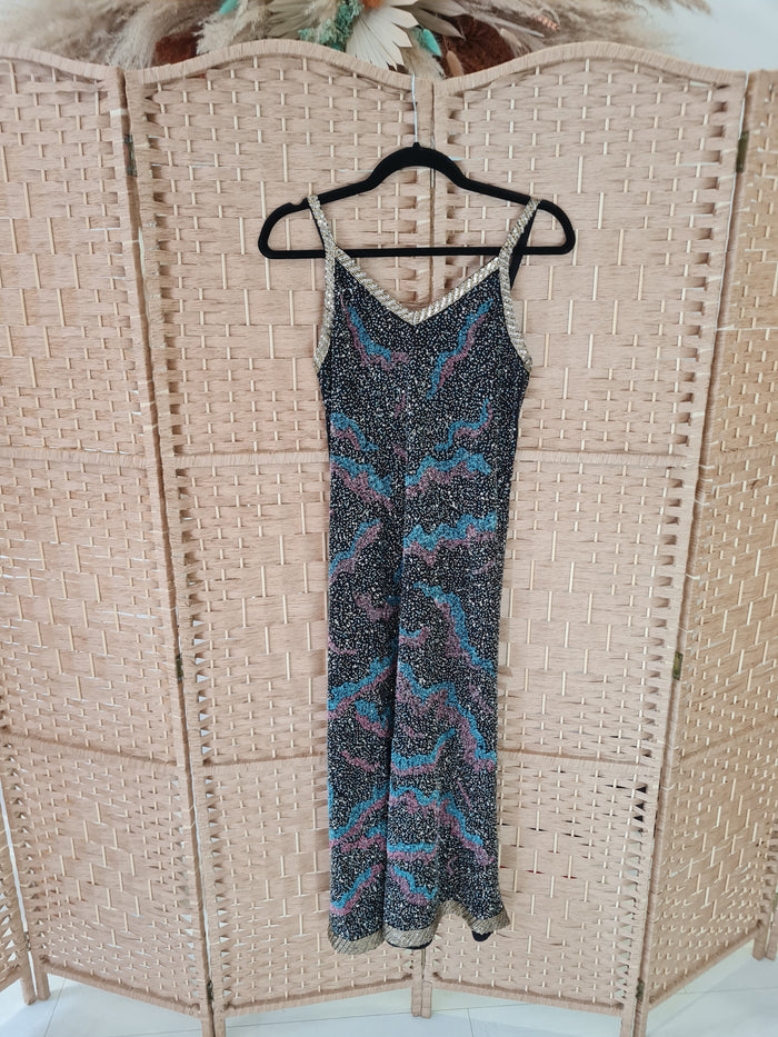 Zara Beaded strap Dress S New