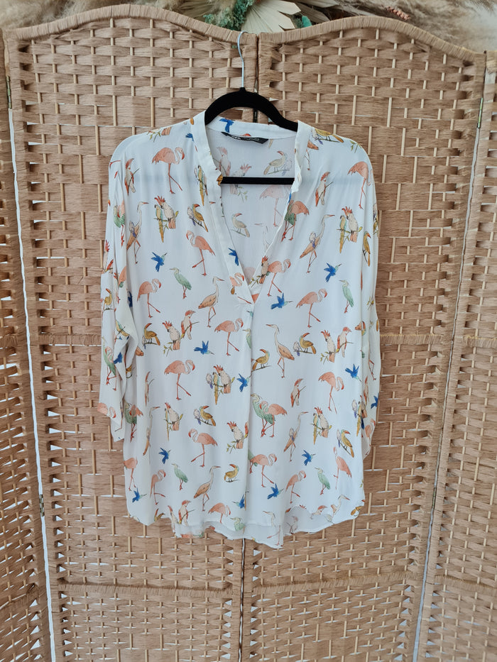 Zara Bird Top L