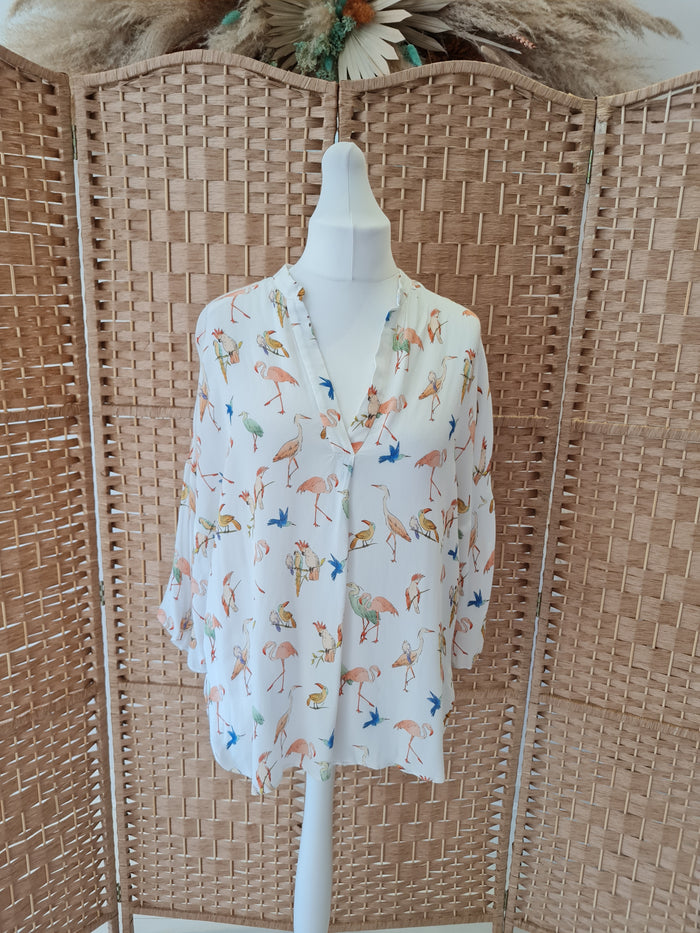 Zara Bird Top L