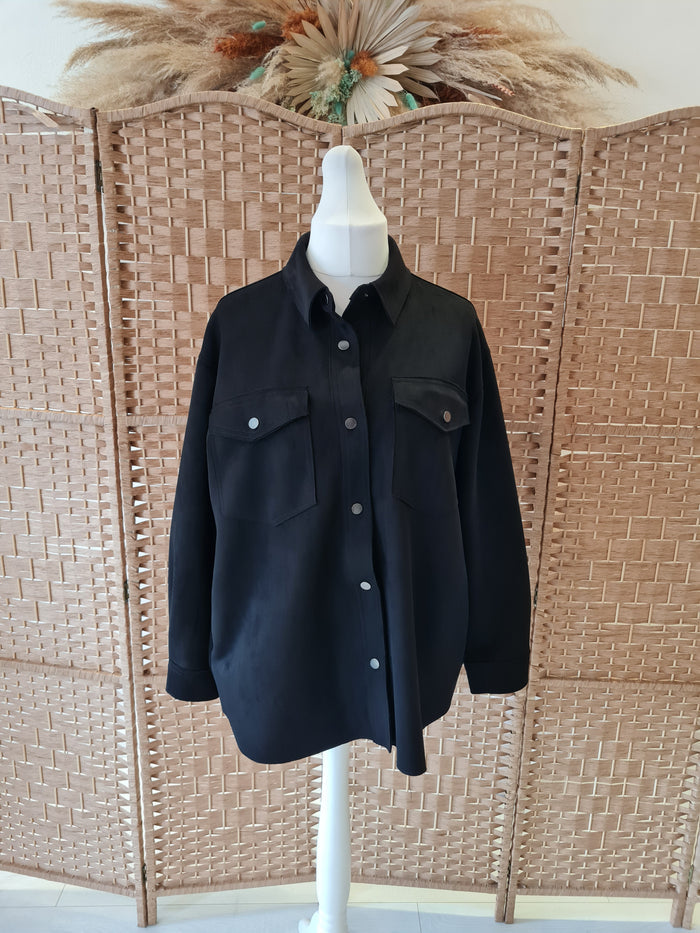 Zara Black Shacket Xl