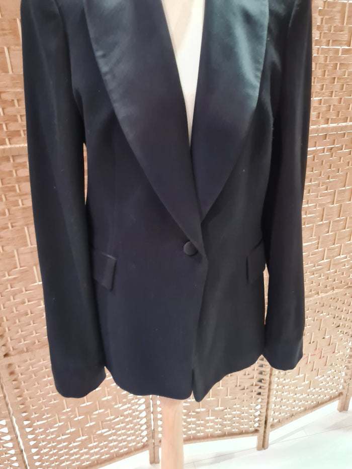 Zara Black Trouser Suit M