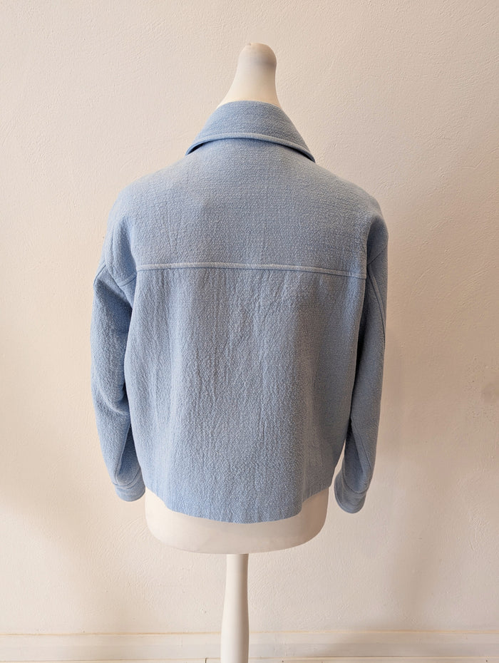 Zara Blue Jacket M NWT £55.99