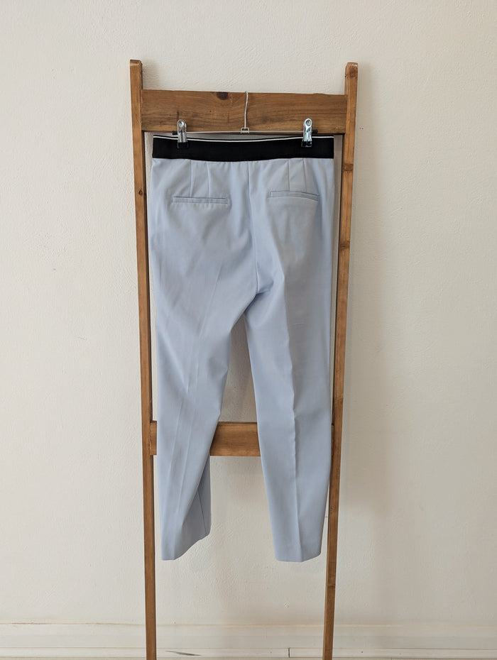 Zara Blue Trousers L RRP £27.99