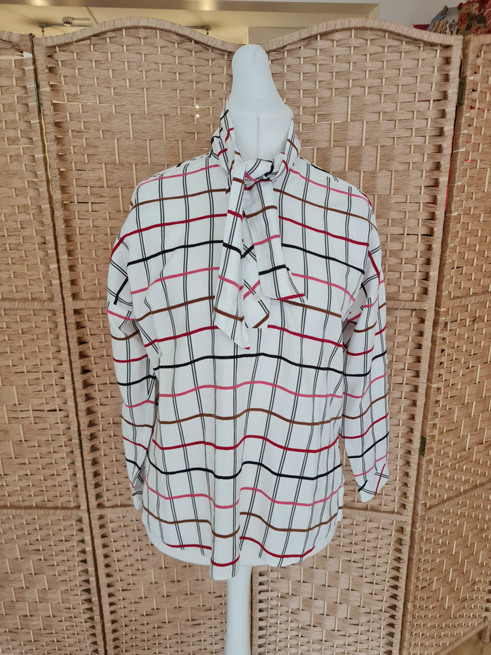 Zara Check Top XS