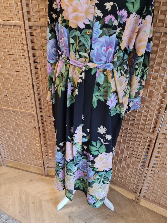 Zara Floral Shirt Dress L RRP £59.99