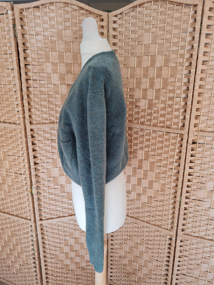 Zara Green Cardigan S