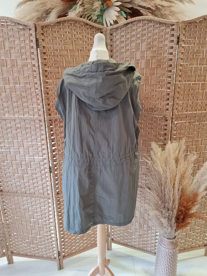 Zara khaki Gilet S/M