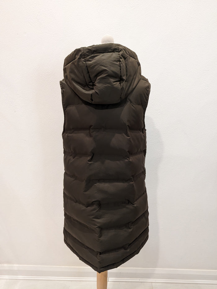 Zara Khaki Gilet XS