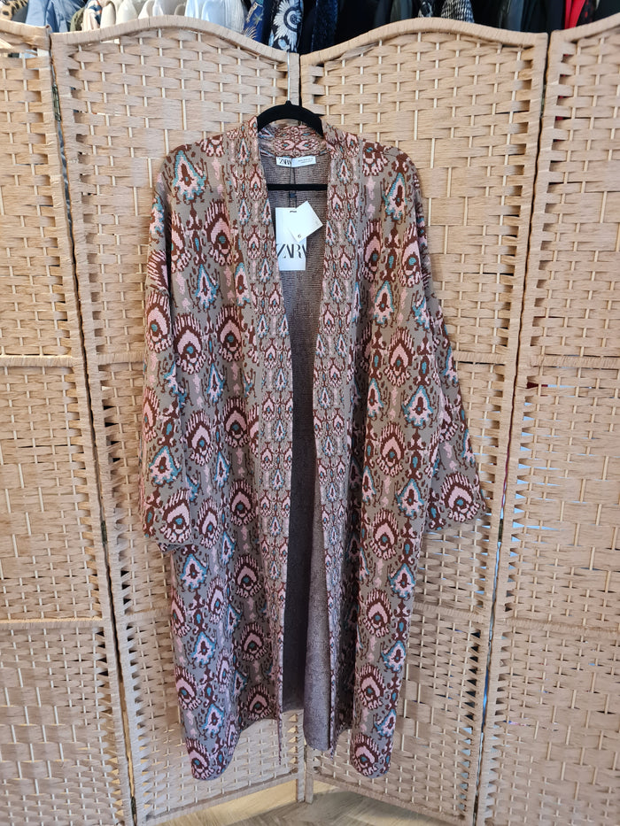 Zara Longline Cardigan NEW RRP £79.99