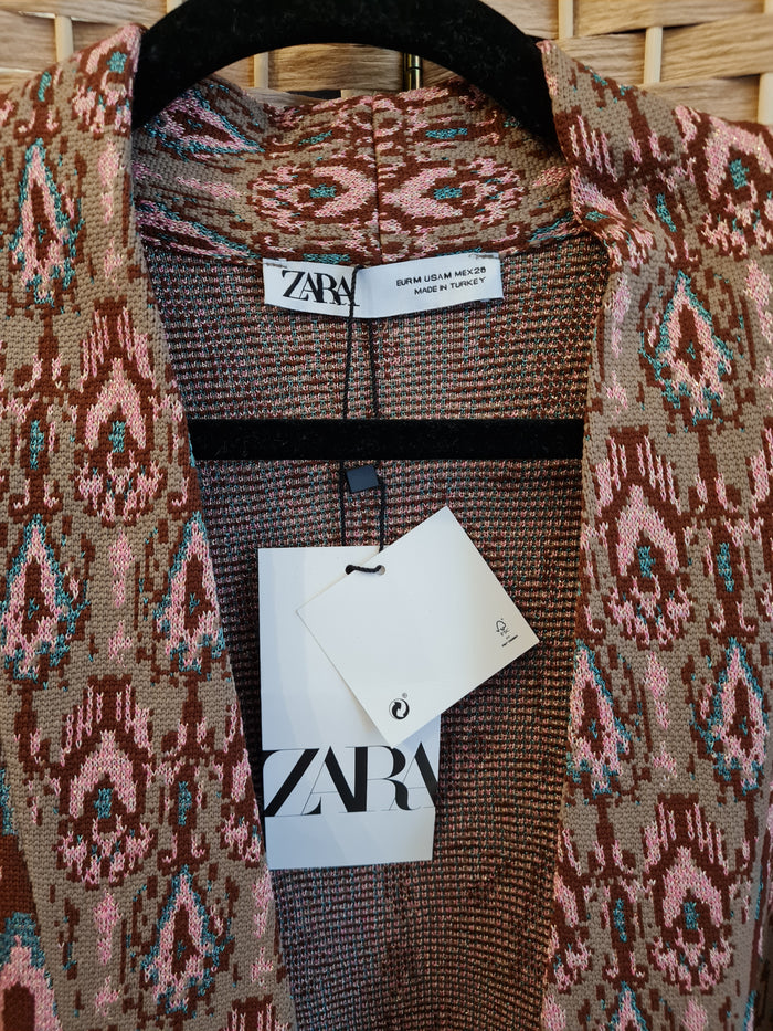 Zara Longline Cardigan NEW RRP £79.99