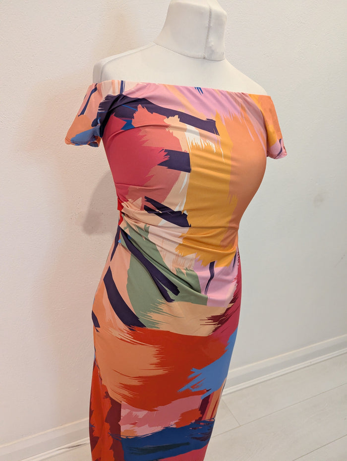Zara Multi Print Dress L