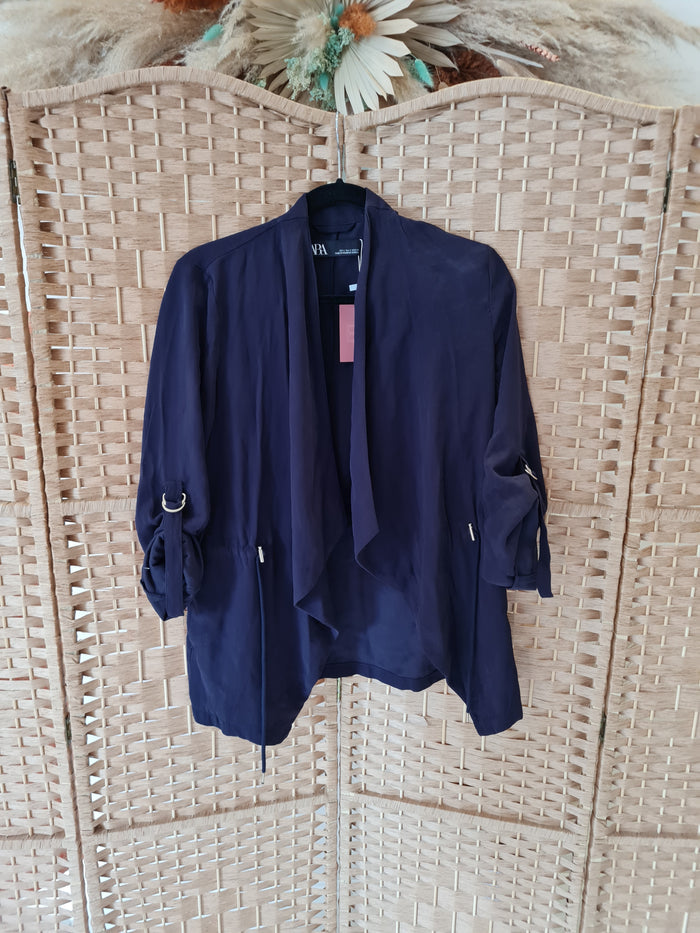 Zara navy jacket S