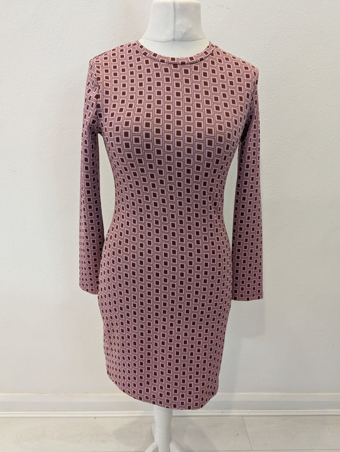 Zara Pink Square Dress L