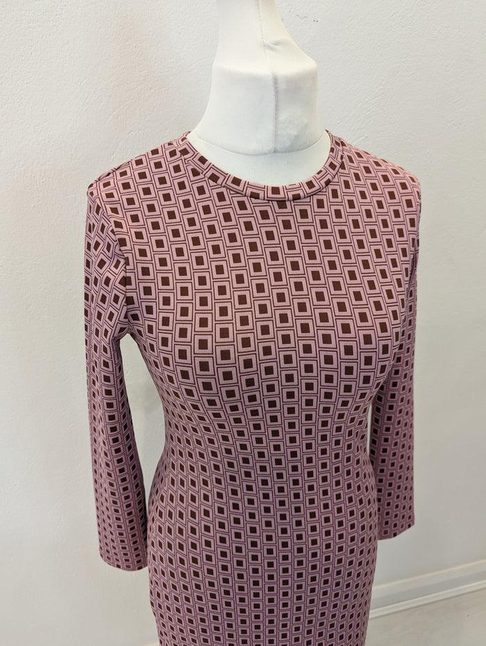 Zara Pink Square Dress L